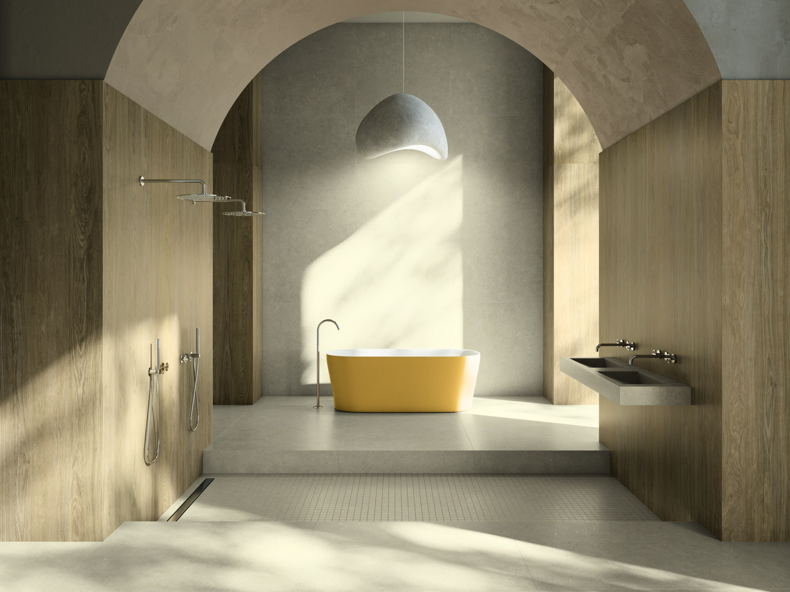 KINKFOLK collection by XLINING with Ilbagno sink, presented at Cersaie